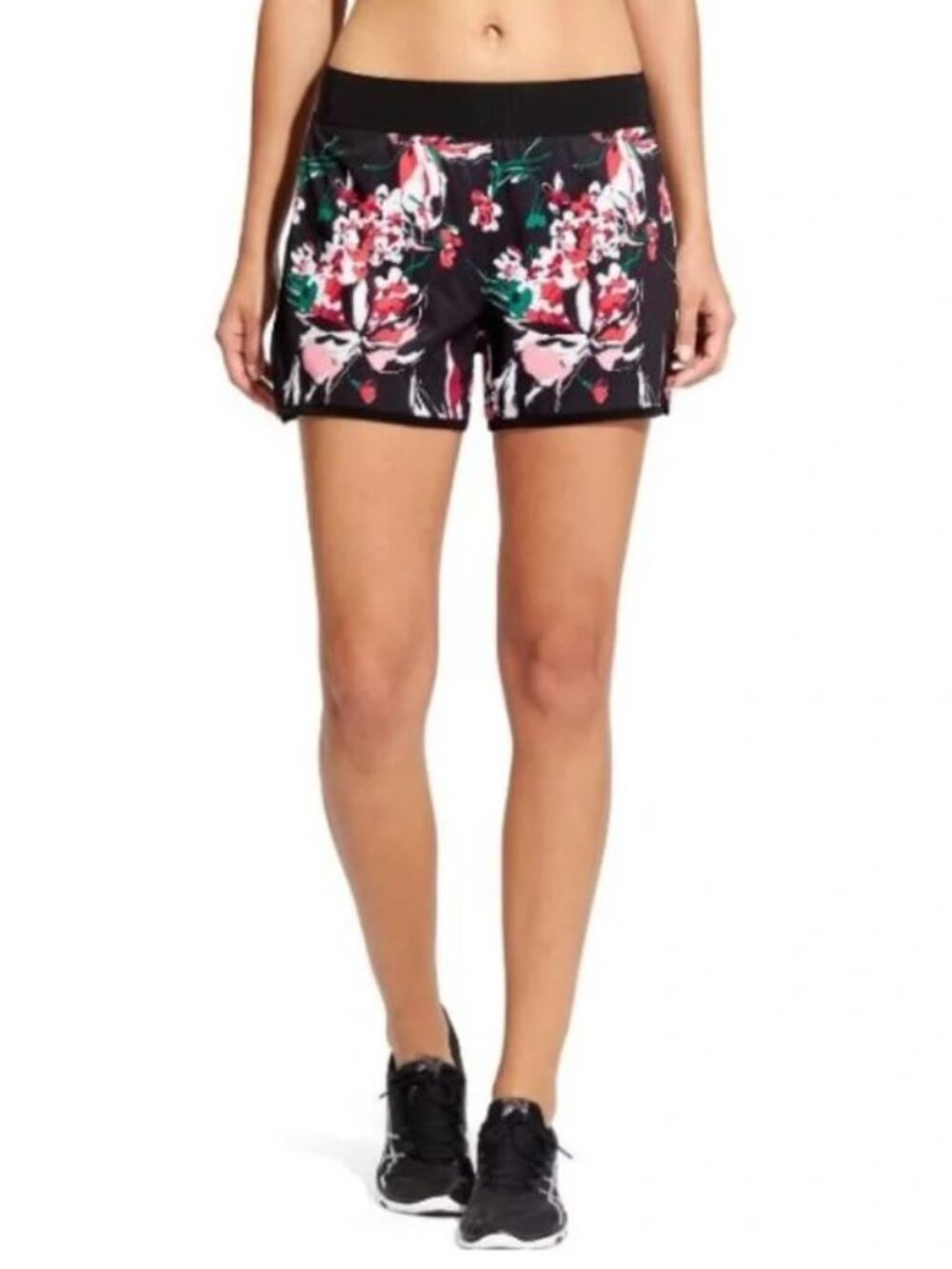 Athleta X Derek Lam Floral Athletic Shorts Large